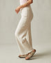 Women's Pull-On Rib Pant - Oatmeal